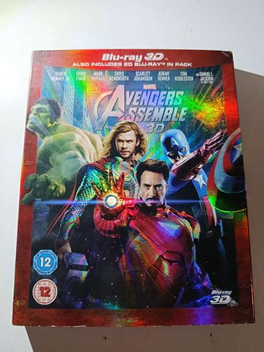 Avengers 3D / 2D Blu Ray