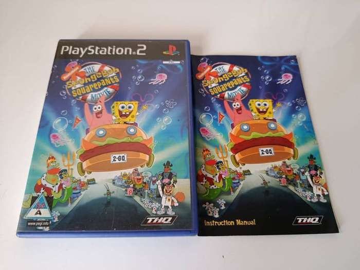 The SpongeBob SquarePants The Movie Playstation 2