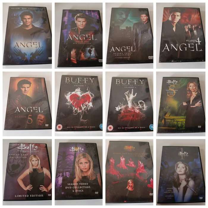Buffy the Vampire Slayer / Angel Complete Series Dvd Bundle