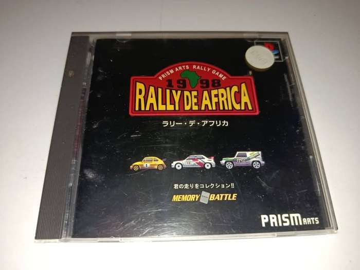 Rally De Africa Jap NTSC PlayStation PS One PS1