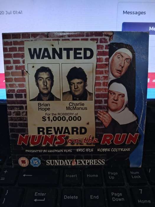 Nuns on the Run Dvd