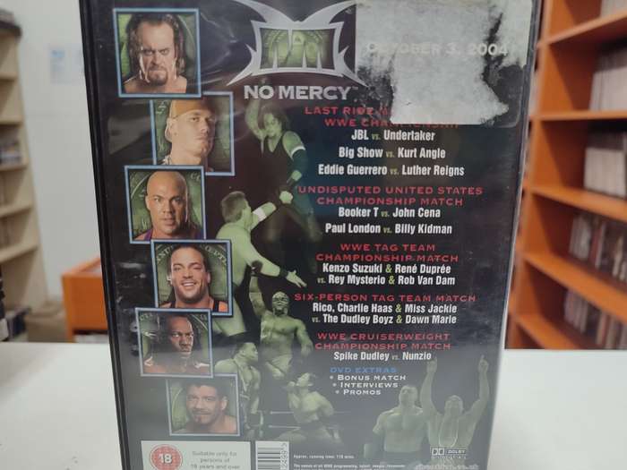 WWE No Mercy 2004 Dvd
