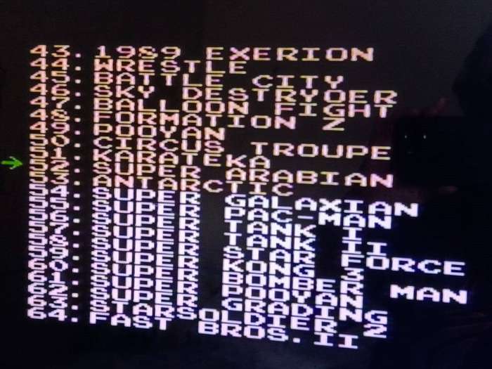 64 in 1  TV Game Cartridge
