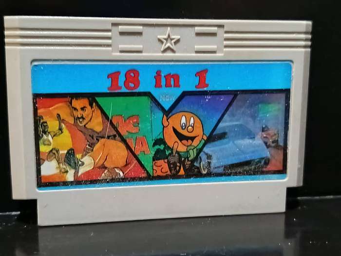 18 in 1 TV Game Cartridge