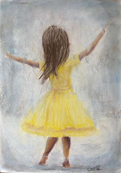 Yellow dress