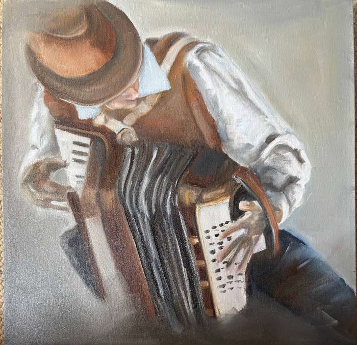 Accordion player