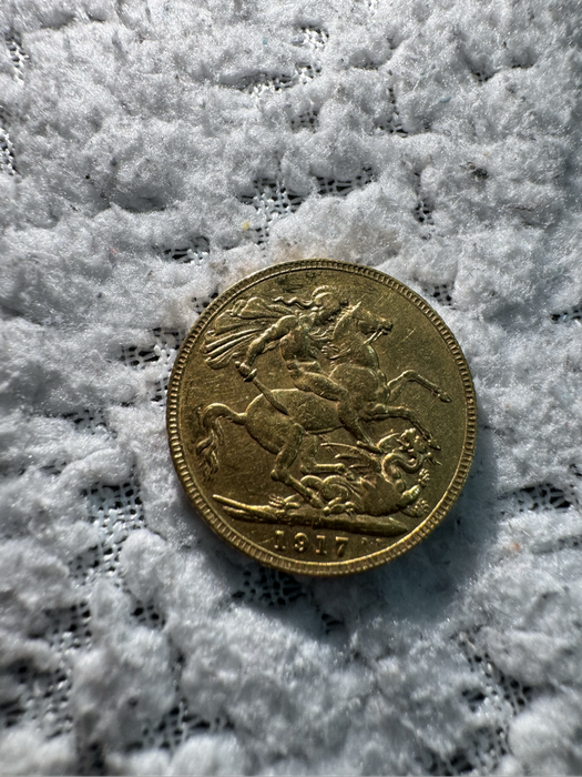 1917 Gold Sovereign Perth Mint (Collectors)
