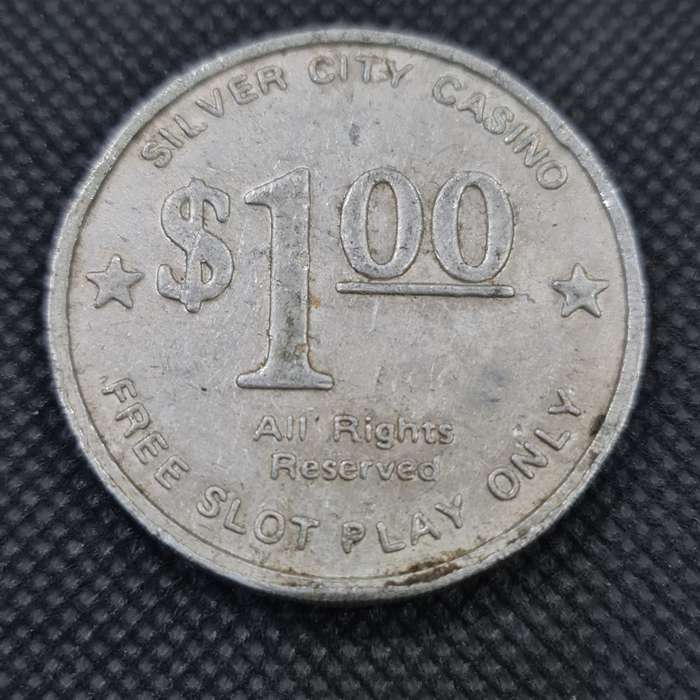 SILVER CITY CASINO LAS VEGAS NAVADA 1$ COIN
