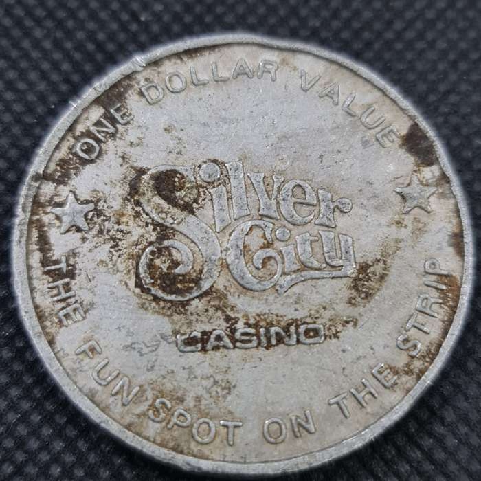 SILVER CITY CASINO LAS VEGAS NAVADA 1$ COIN