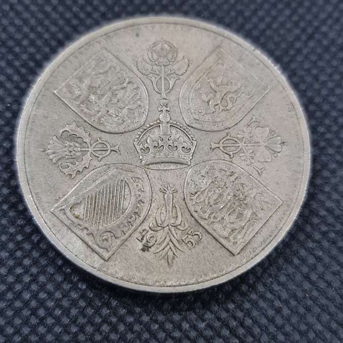 1953 UNITED KINGDOM 5 SHILLINGS