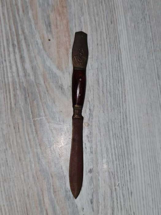 VINTAGE THAILAND NICKEL BRONZE LETTER OPENER