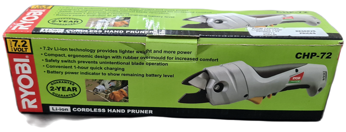 RYOBI CORDLESS PRUNER