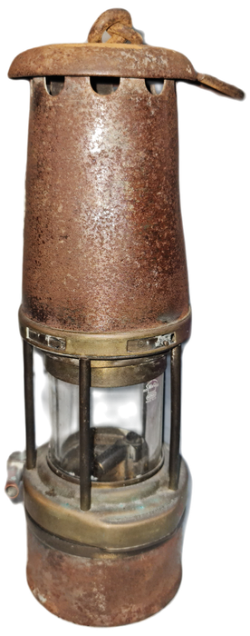 VINTAGE VICTOR KENT MINERS LAMP