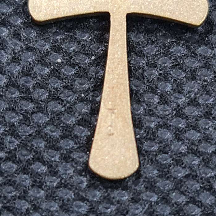 9CT YELLOW GOLD CROSS
