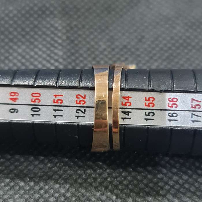 9CT YELLOW GOLD WEDDING SET