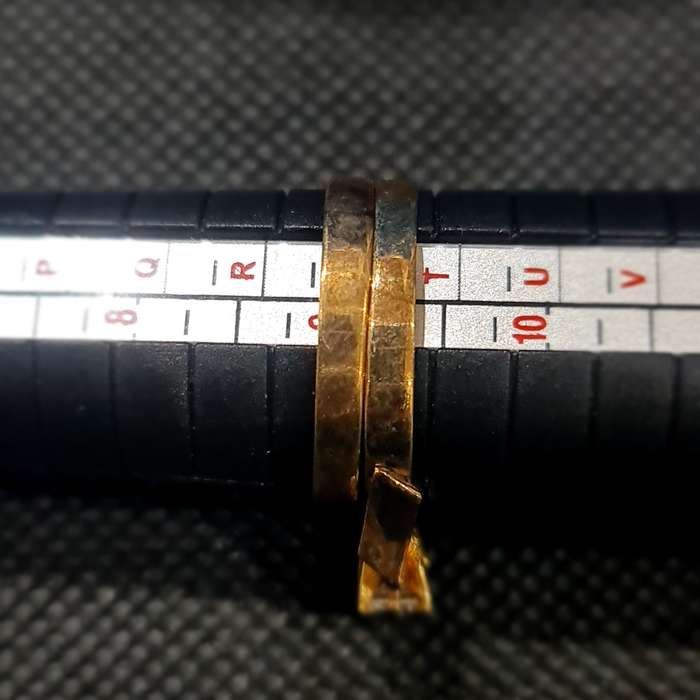 9CT YELLOW GOLD WEDDING SET