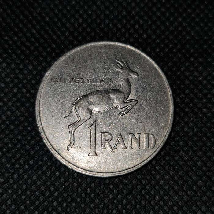 1990 SOUTH AFRICA 1 RAND PIET BOTHA