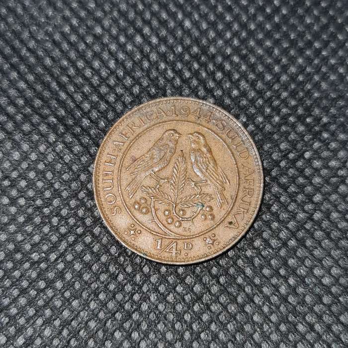 1944 SOUTH AFRICA  1/4D