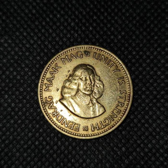 1961 South Africa  1/2 Cent