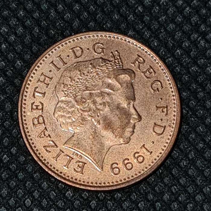 1999 United Kingdom 1 Penny Magnetic