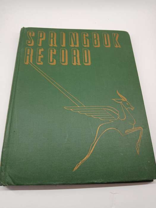 Springbok Record 1946 WW2