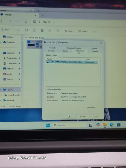 LENOVO IDEAPAD 3 CORE I3 11TH GEN 256GIG NVME 8GIG RAM WINDOWS 11 24H2