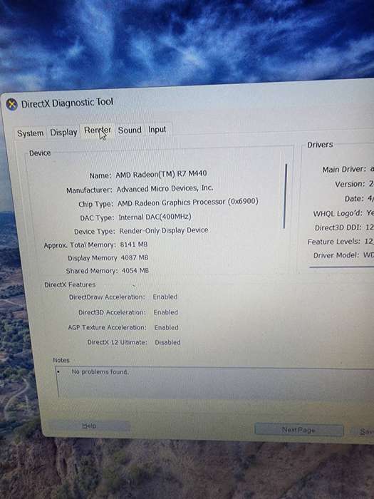 Hp Notebook Core i7 7th gen 1tb hdd 8gig ram  Radeon Graphics Windows 11pro 24h2
