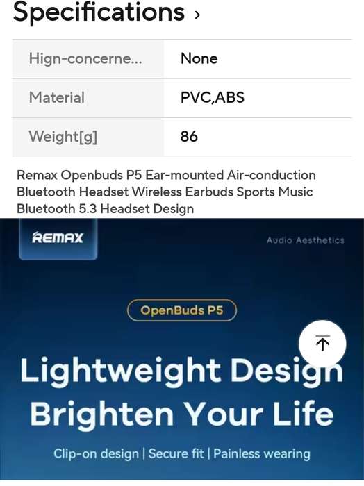 Remax Open buds 48hr Battery