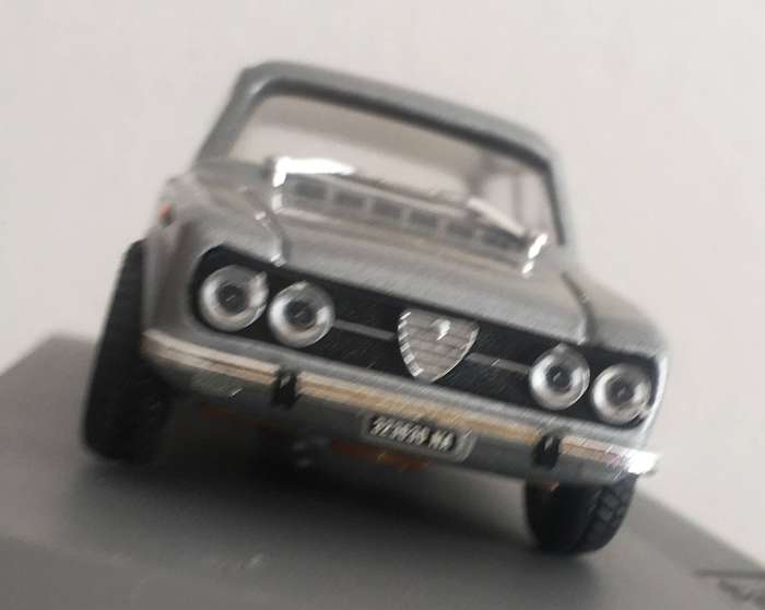 Alfa Romeo Giulia TI Super 1973 Progetto Silver Boxed 1-43