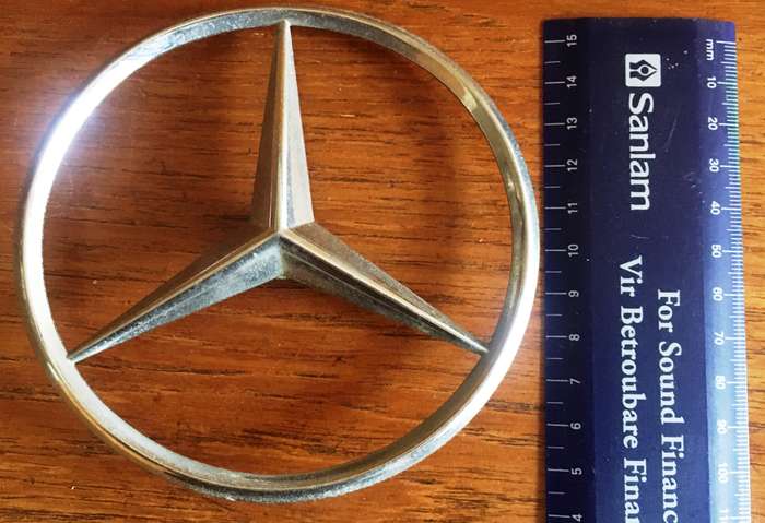 Mercedes Benz Star Metal Alloy
