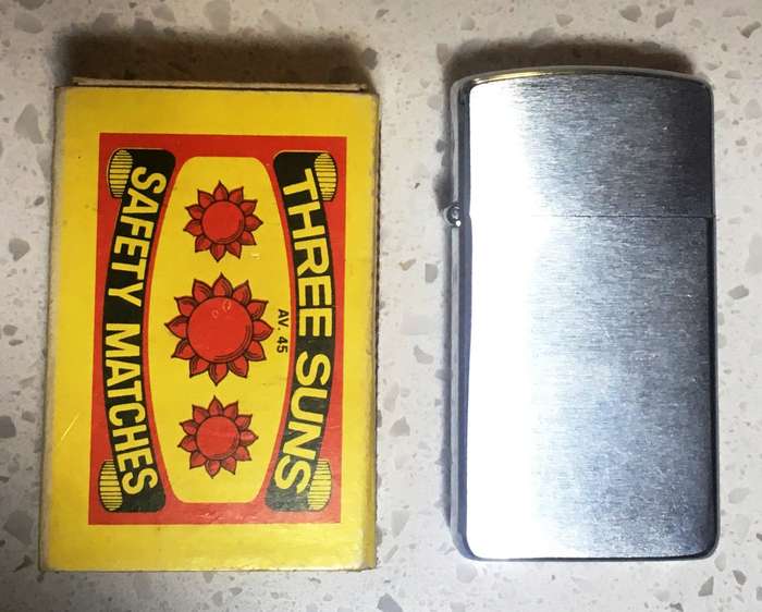 Zippo Slim Type No 2 Made in USA
