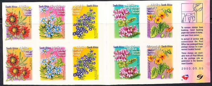 RSA   -  2001  -  DEFINITIVE  COMPLETE  BOOKLET   -  05/05/2003 -   FINE  MINT
