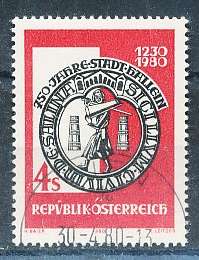 AUSTRIA  1980 -    City of Hallein    -   FINE  USED