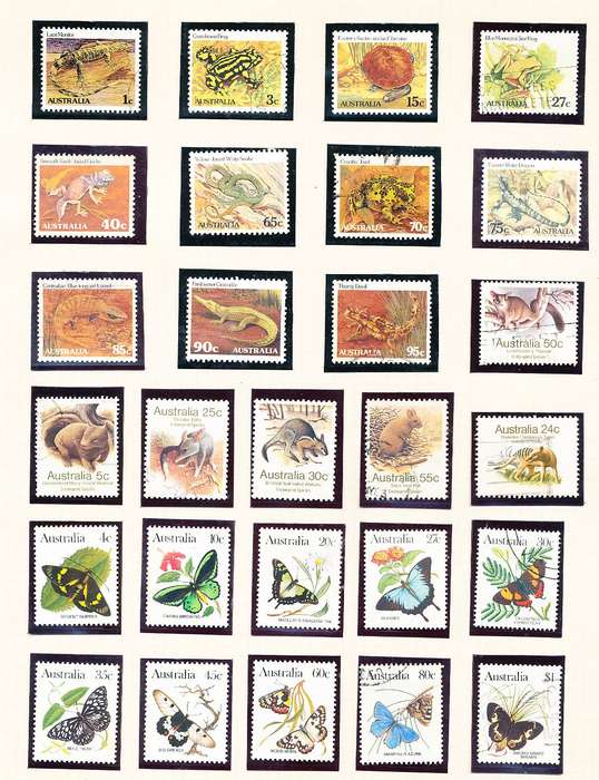 AUSTRALIA  1981 -  Animals   SET   -  FINE  USED