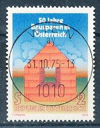 AUSTRIA  1975 -  Building Society in Austria   FINE  USED