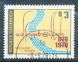 AUSTRIA  1978 -  Anniversary of Villach  -   FINE  USED