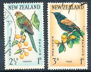 NEW ZEALAND   - 1962   Health Stamps  -  FINE USED
