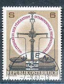AUSTRIA  1981 -     Internationale Pharmaceutique   -   FINE  USED
