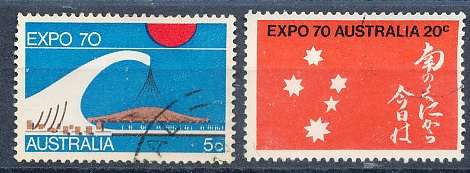 AUSTRALIA  1970 -   Expo 1970 Australia - Osaka  SET  -   FINE  USED