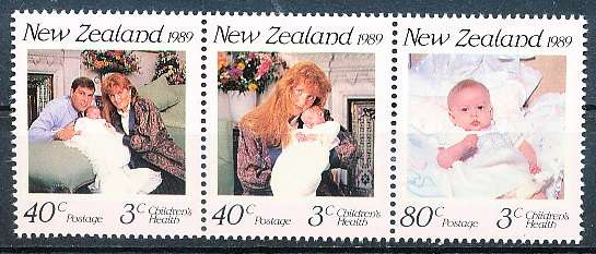 NEW ZEALAND   - 1989     Health Stamps  SET -     FINE MINT