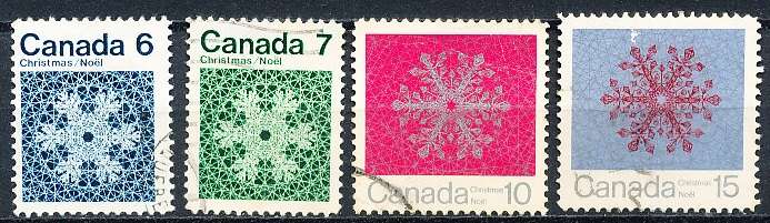 CANADA  1971  -  Christmas   FULL  SET -   FINE  MINT