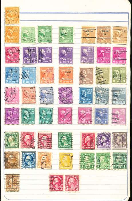 USA    -  VARIOUS USA ON PAGES