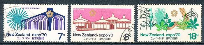 NEW ZEALAND   - 1970    World Fair, Osaka -  FINE  USED