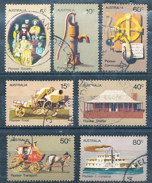 AUSTRALIA  1972 -   First Australian Immigrants  SET   -  FINE USED