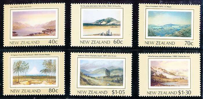 NEW ZEALAND   - 1988   Heritage - The Land   SET -    FINE MINT
