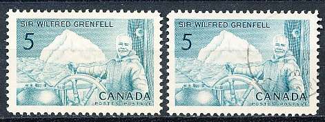 CANADA  1965  -   Sir Wilfred Grenfell (Missionary)    -   MINT and USED