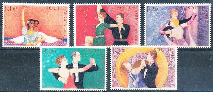 RSA -  2003  -  Dances   SET  - FINE  MINT