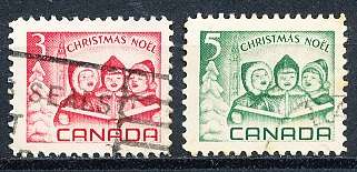 CANADA  1967  -    Christmas  FULL SET -  FINE USED