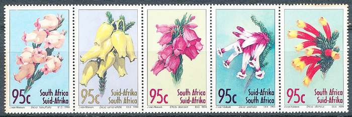RSA -  1994  -   Flowers   SET  - FINE   MINT