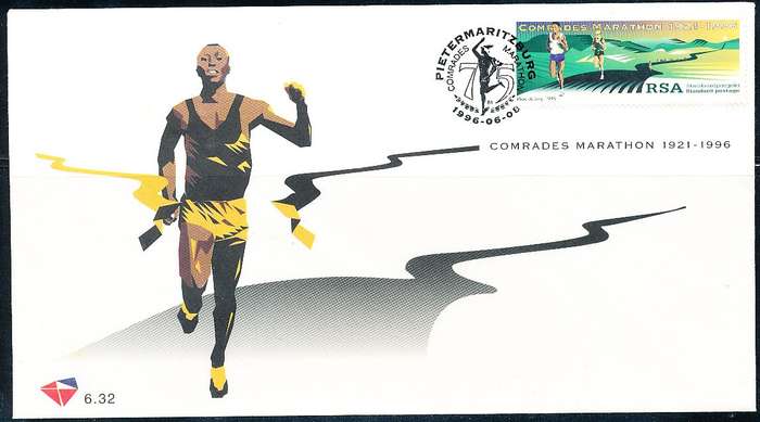 RSA -  1996  -   Comrades Marathon  -    F/D  COVER - FINE  ITEM